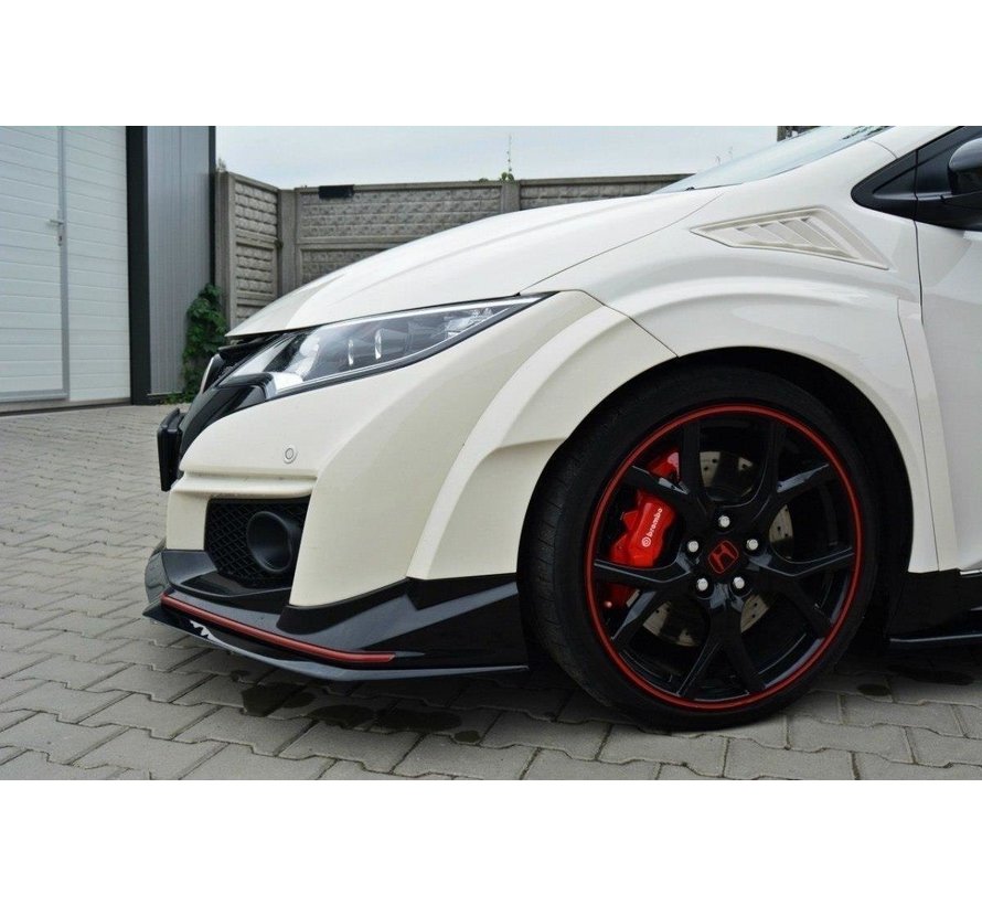 Maxton Design FRONT SPLITTER v.2 HONDA CIVIC IX TYPE R