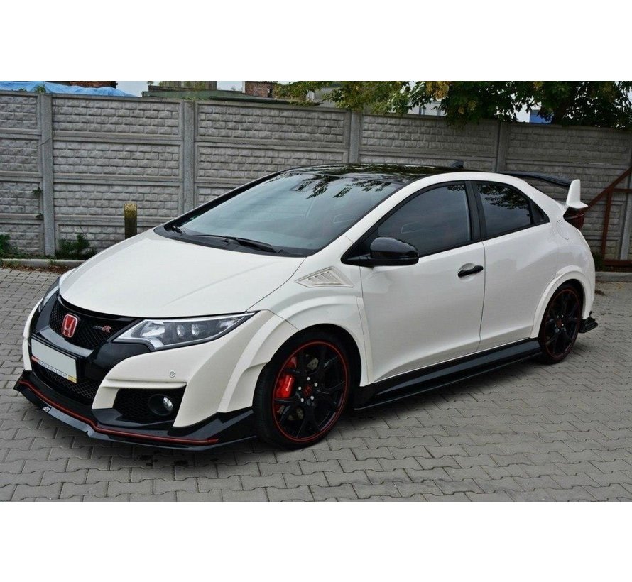 Maxton Design FRONT SPLITTER v.2 HONDA CIVIC IX TYPE R