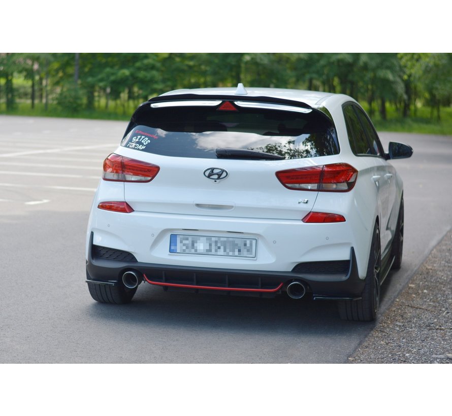 Maxton Design REAR SIDE SPLITTERS HYUNDAI I30 Mk3 N