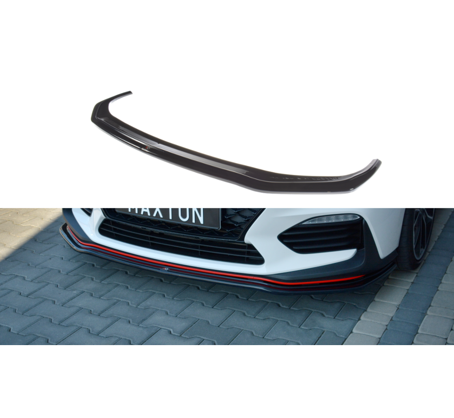 Maxton Design FRONT SPLITTER V.2 Hyundai I30 N Mk3 Hatchback / Fastback