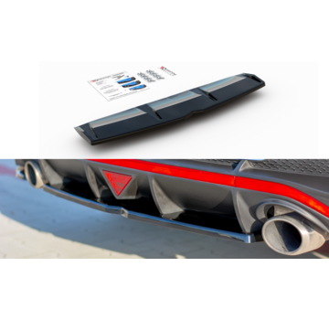 Maxton Design Maxton Design CENTRAL REAR DIFFUSER Hyundai I30 N Mk3 Fastback