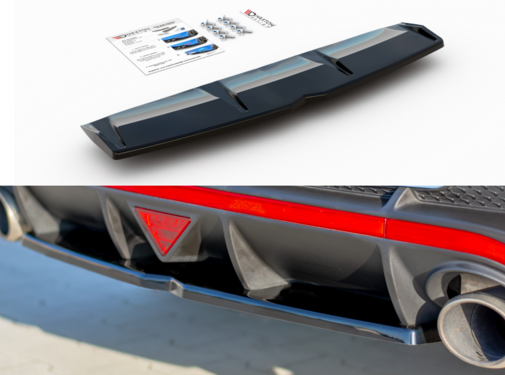 Maxton Design Maxton Design CENTRAL REAR DIFFUSER Hyundai I30 N Mk3 Fastback