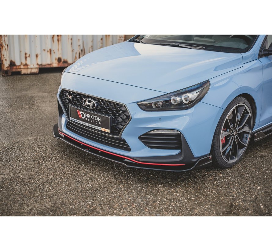 Maxton Design FRONT SPLITTER V.3 Hyundai I30 N Mk3 Hatchback/ Fastback