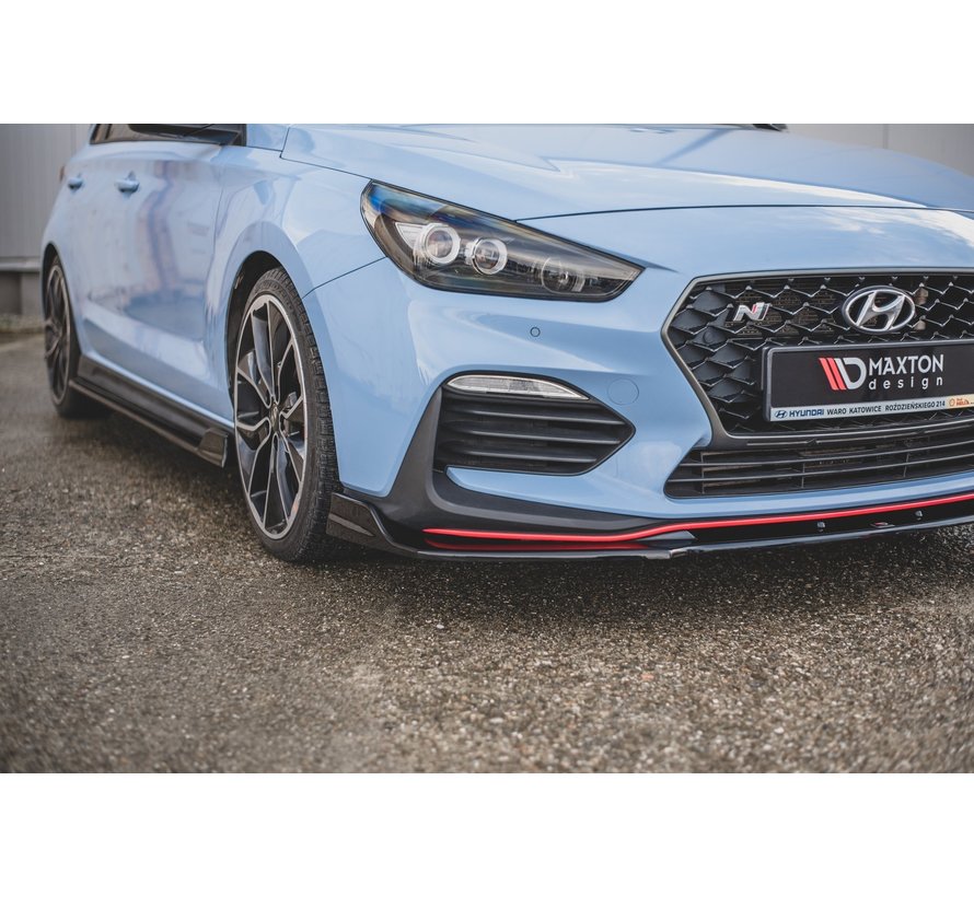 Maxton Design FRONT SPLITTER V.3 Hyundai I30 N Mk3 Hatchback/ Fastback