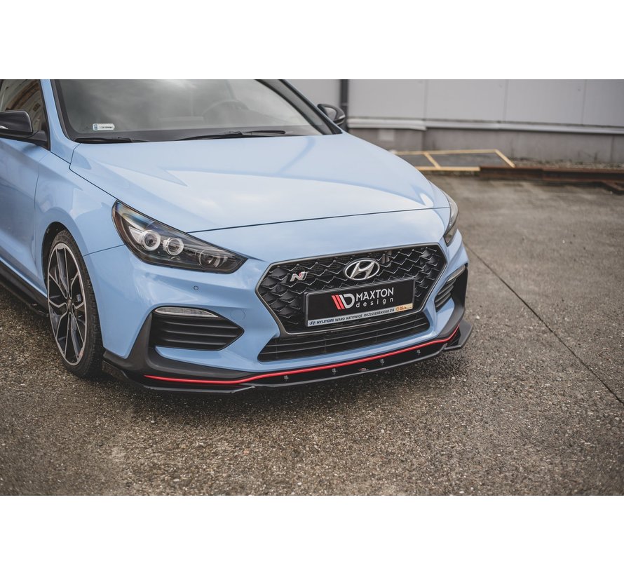 Maxton Design FRONT SPLITTER V.4 Hyundai I30 N Mk3 Hatchback/ Fastback