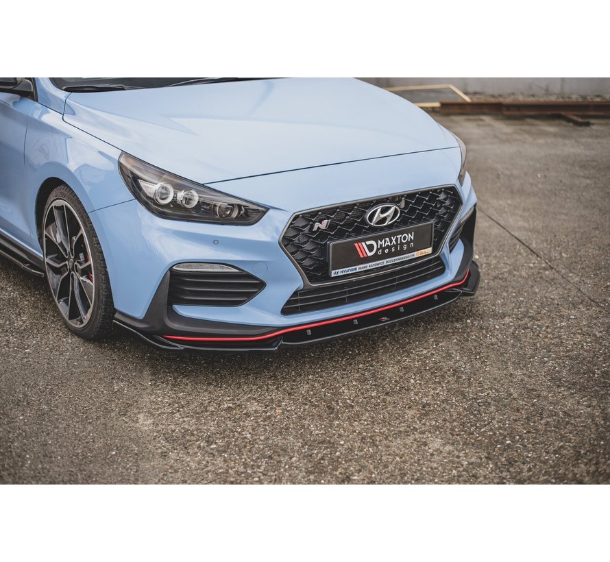 Maxton Design FRONT SPLITTER V.5 Hyundai I30 N Mk3 Hatchback/ Fastback