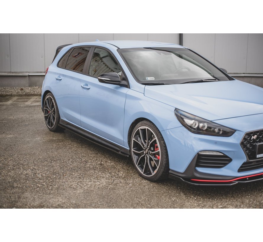 Maxton Design SIDE SKIRTS DIFFUSERS  V.4 Hyundai I30 N Mk3 Hatchback/ Fastback