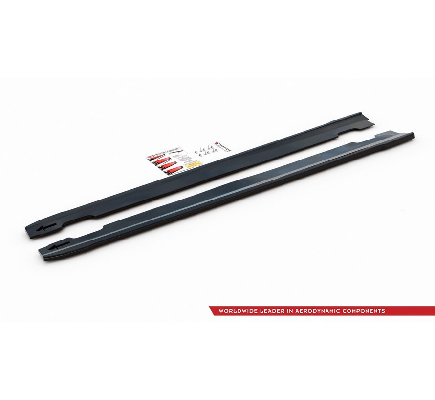 Maxton Design SIDE SKIRTS DIFFUSERS  V.4 Hyundai I30 N Mk3 Hatchback/ Fastback