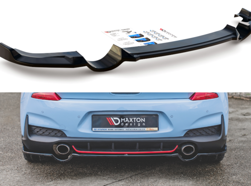 Maxton Design Maxton Design CENTRAL REAR DIFFUSER Hyundai I30 N Mk3 Hatchback