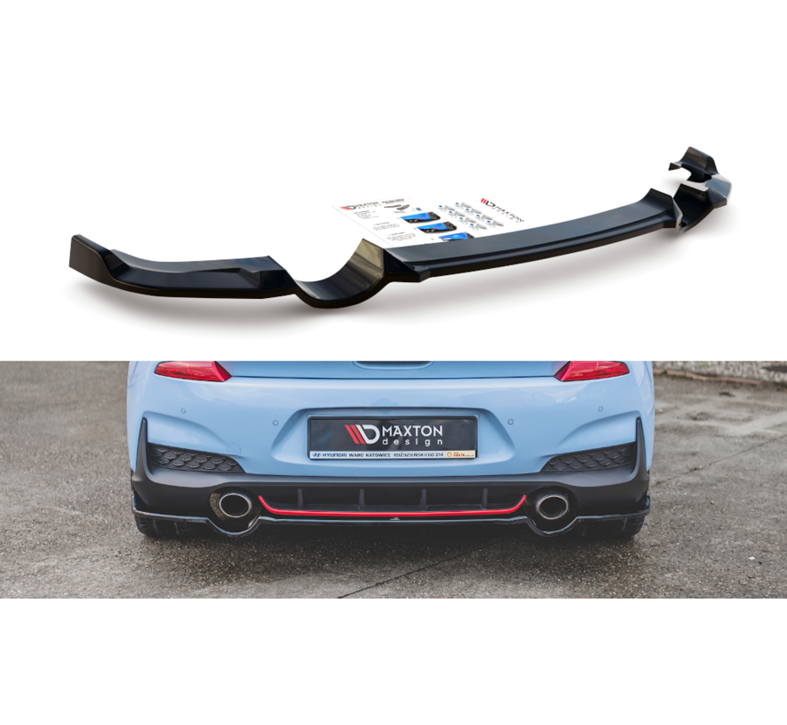 Maxton Design CENTRAL REAR DIFFUSER Hyundai I30 N Mk3 Hatchback