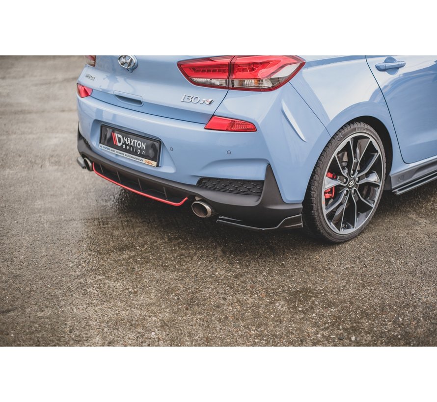 Maxton Design REAR SIDE SPLITTERS V.3 Hyundai I30 N Mk3 Hatchback