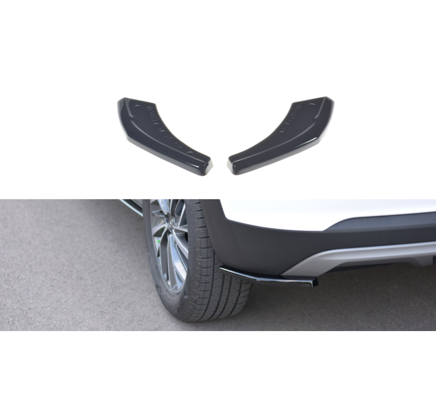 Maxton Design REAR SIDE SPLITTERS Hyundai Tucson Mk3 Facelift