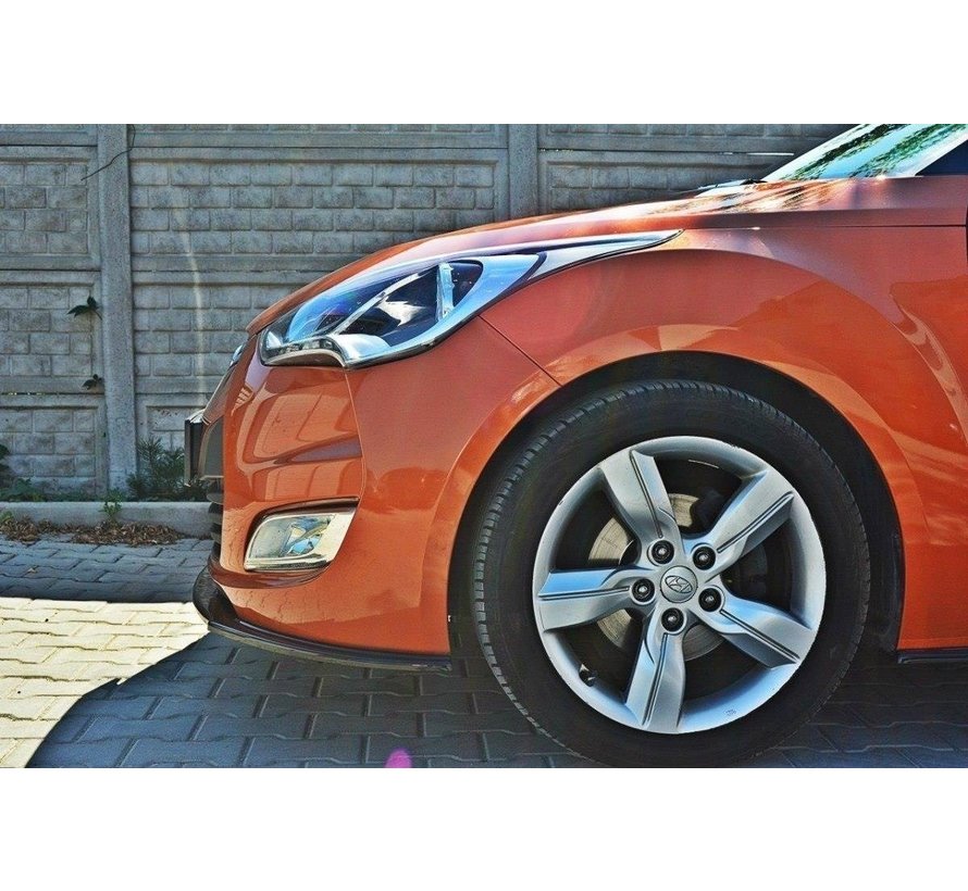 Maxton Design FRONT SPLITTER Hyundai Veloster