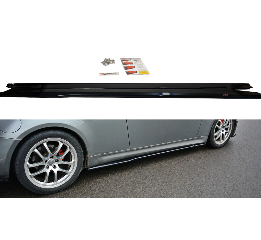 Maxton Design SIDE SKIRTS DIFFUSERS INFINITI G35 COUPE