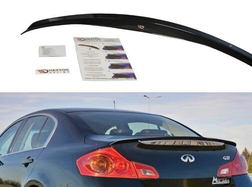 Maxton Design Maxton Design SPOILER CAP Infiniti G37 Sedan