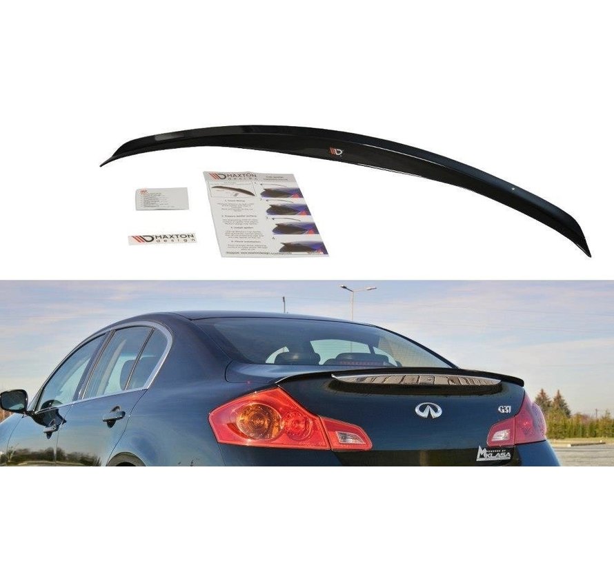 Maxton Design SPOILER CAP Infiniti G37 Sedan