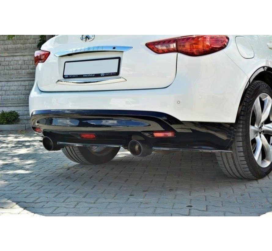 Maxton Design REAR SIDE SPLITTERS INFINITI QX70