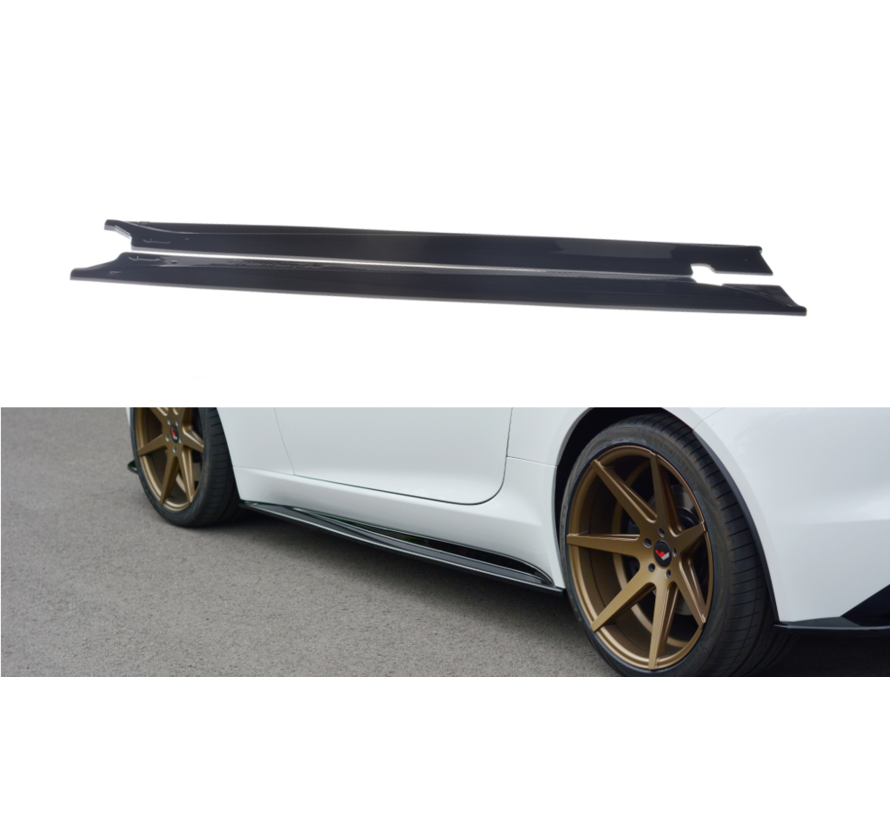 Maxton Design SIDE SKIRTS DIFFUSERS JAGUAR F-TYPE