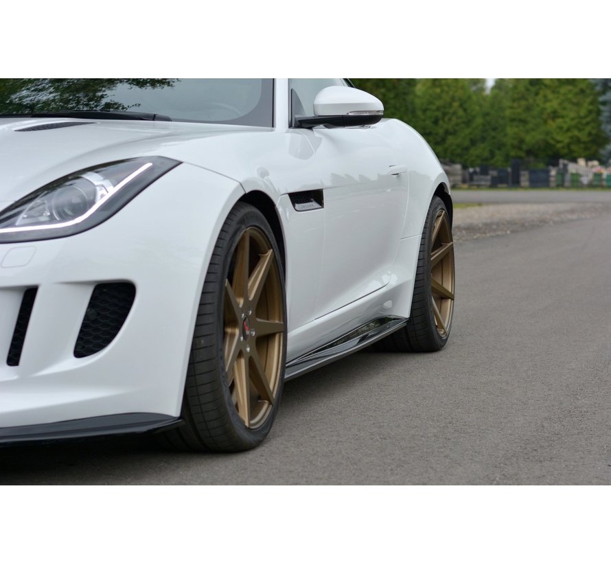 Maxton Design SIDE SKIRTS DIFFUSERS JAGUAR F-TYPE