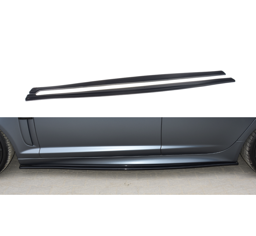 Maxton Design SIDE SKIRTS DIFFUSERS JAGUAR XF- R