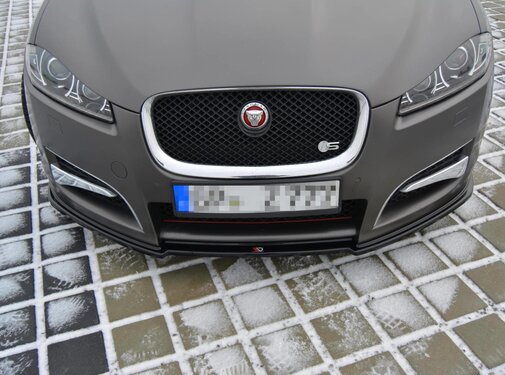 Maxton Design Maxton Design FRONT SPLITTER JAGUAR XF (X250) MK1 SPORTBRAKE S-PACK