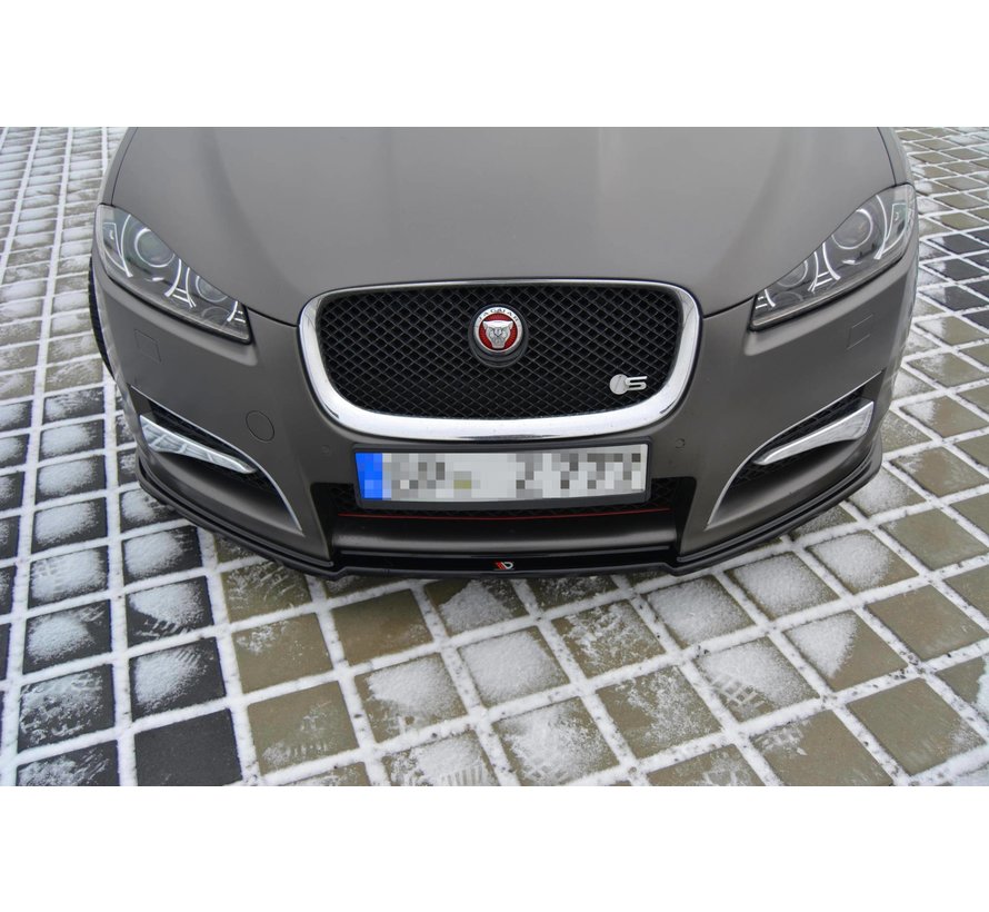 Maxton Design FRONT SPLITTER JAGUAR XF (X250) MK1 SPORTBRAKE S-PACK