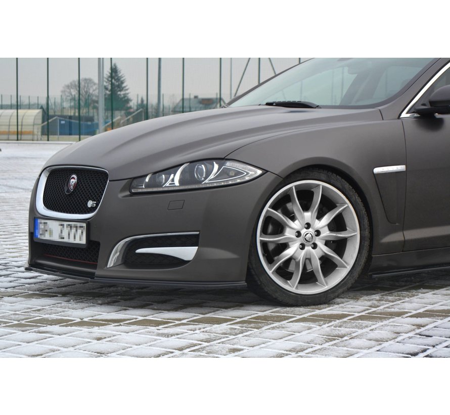 Maxton Design FRONT SPLITTER JAGUAR XF (X250) MK1 SPORTBRAKE S-PACK