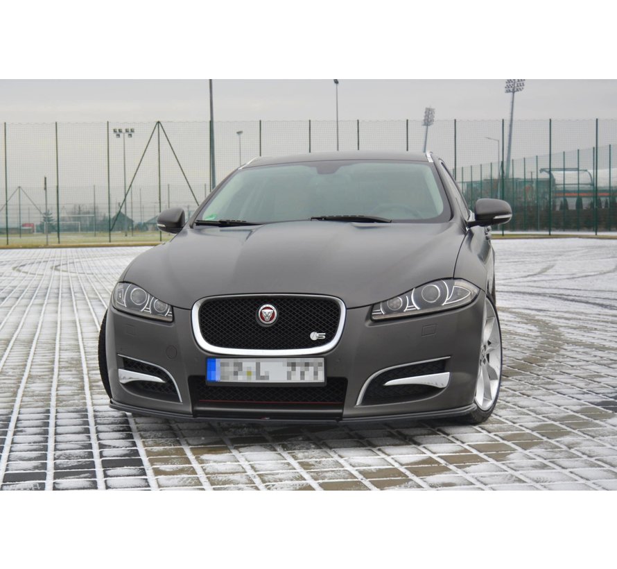 Maxton Design FRONT SPLITTER JAGUAR XF (X250) MK1 SPORTBRAKE S-PACK