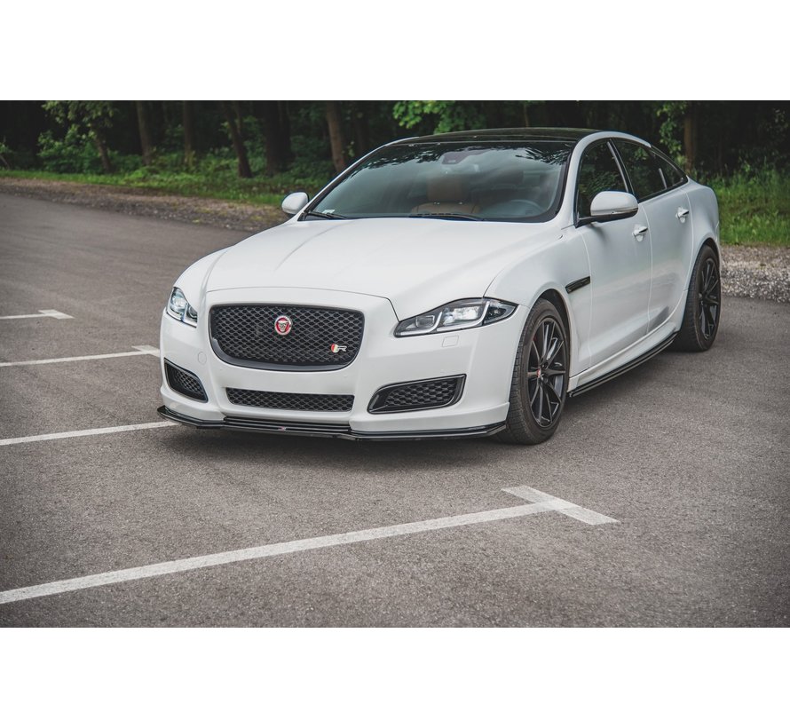 Maxton Design FRONT SPLITTER Jaguar XJ X351 Facelift