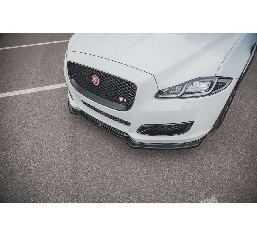 Maxton Design FRONT SPLITTER Jaguar XJ X351 Facelift