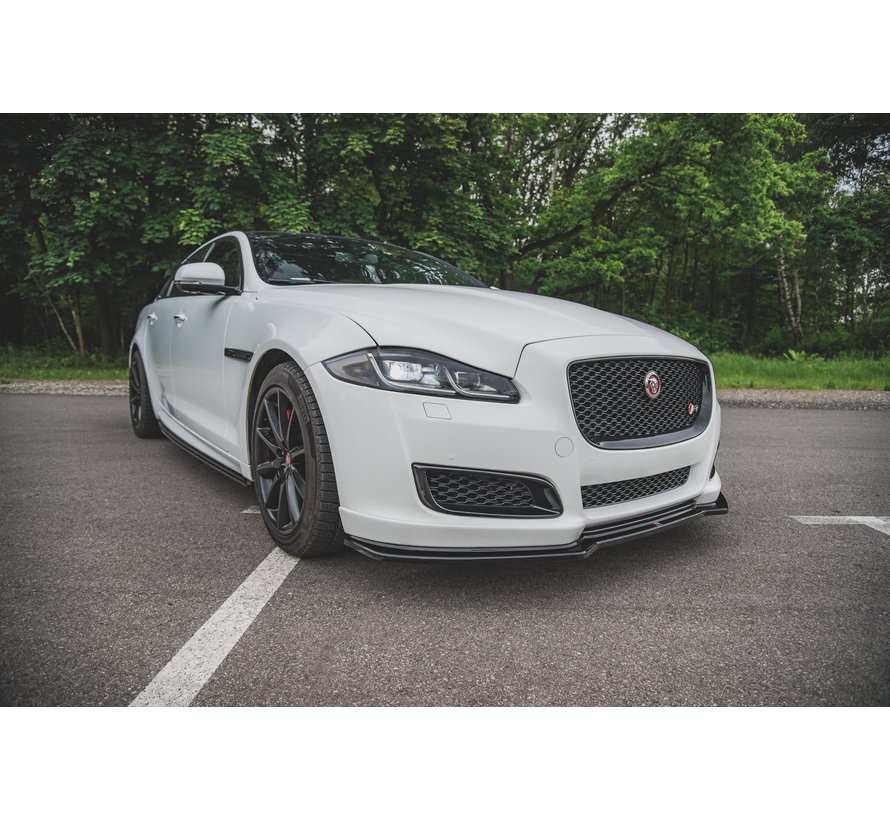 Maxton Design FRONT SPLITTER Jaguar XJ X351 Facelift