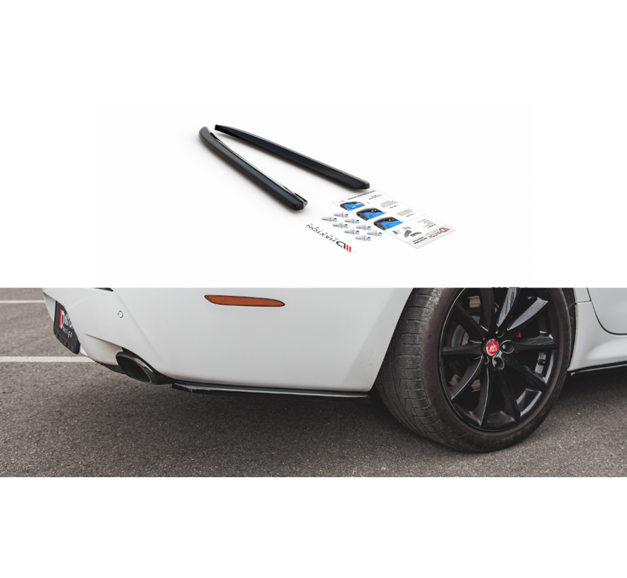 Maxton Design REAR SIDE SPLITTERS Jaguar XJ X351