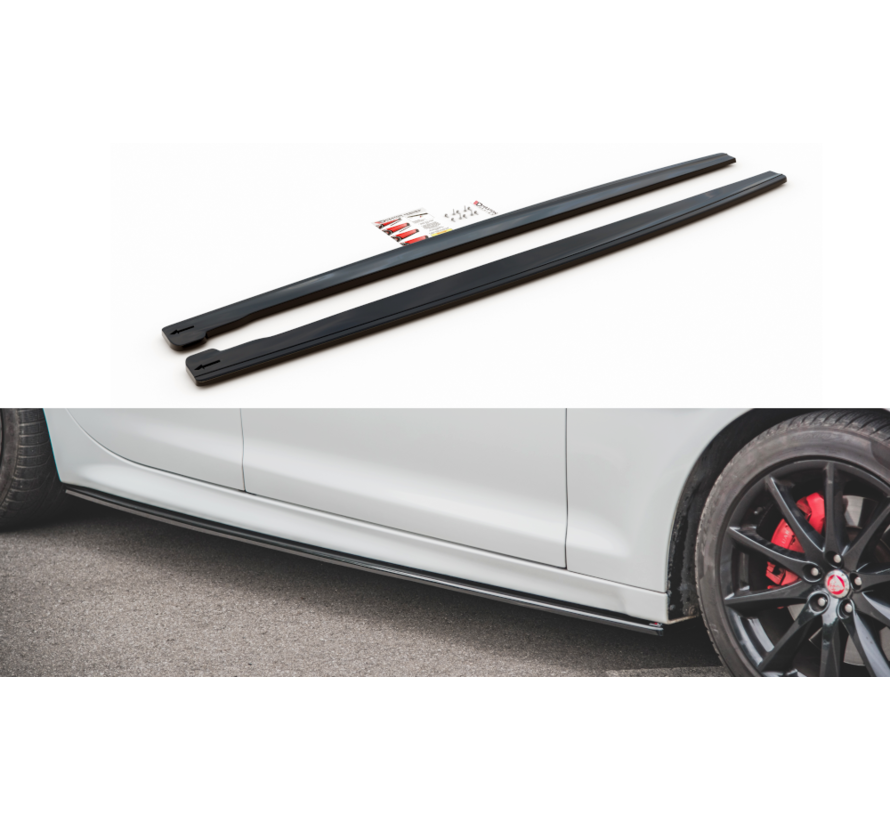 Maxton Design SIDE SKIRTS DIFFUSERS  Jaguar XJ X351