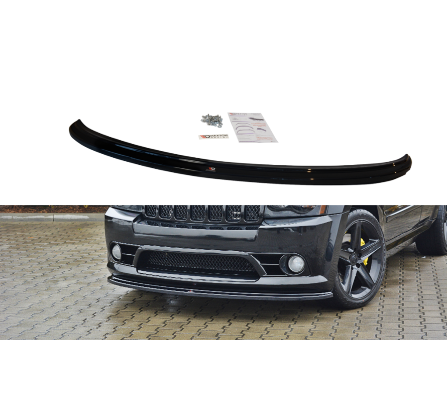 Maxton Design FRONT SPLITTER V.1 JEEP GRAND CHEROKEE WK STR8