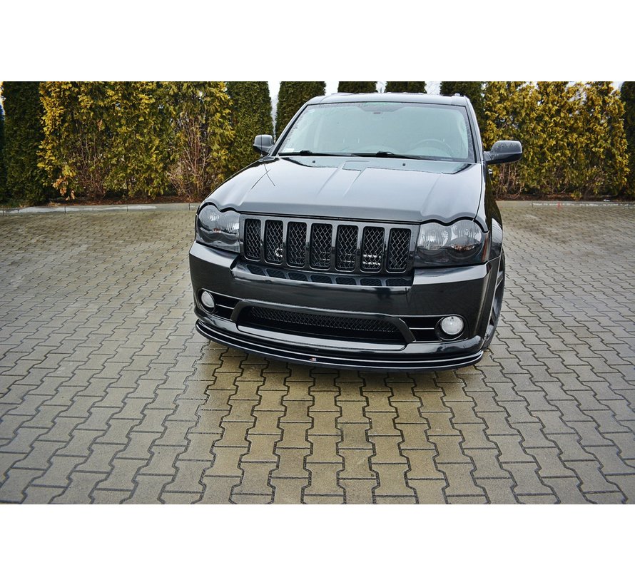 Maxton Design FRONT SPLITTER V.1 JEEP GRAND CHEROKEE WK STR8