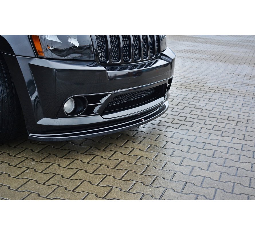 Maxton Design FRONT SPLITTER V.1 JEEP GRAND CHEROKEE WK STR8