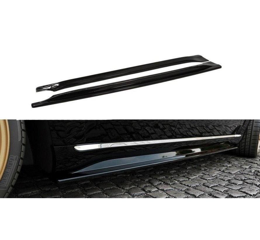 Maxton Design SIDE SKIRTS DIFFUSERS Jeep Grand Cherokee WK2 Summit (FACELIFT)