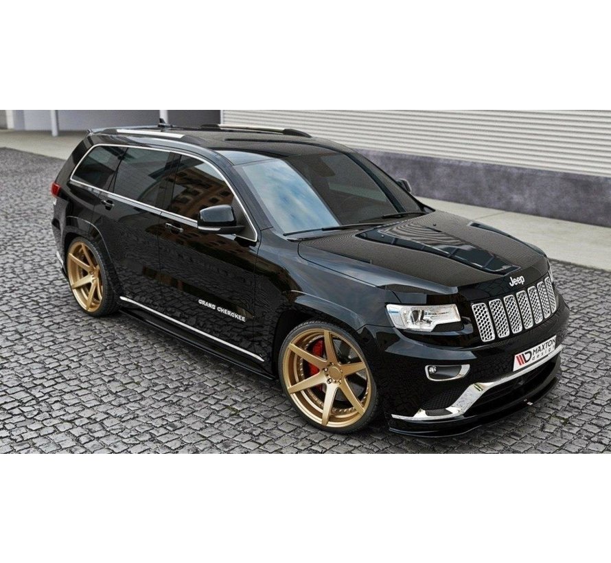 Maxton Design FRONT SPLITTER Jeep Grand Cherokee WK2 Summit (FACELIFT)