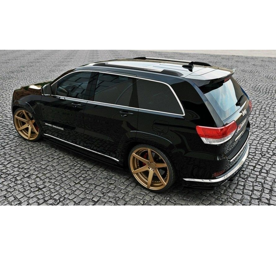 Maxton Design REAR SIDE SPLITTERS Jeep Grand Cherokee WK2 Summit (FACELIFT)