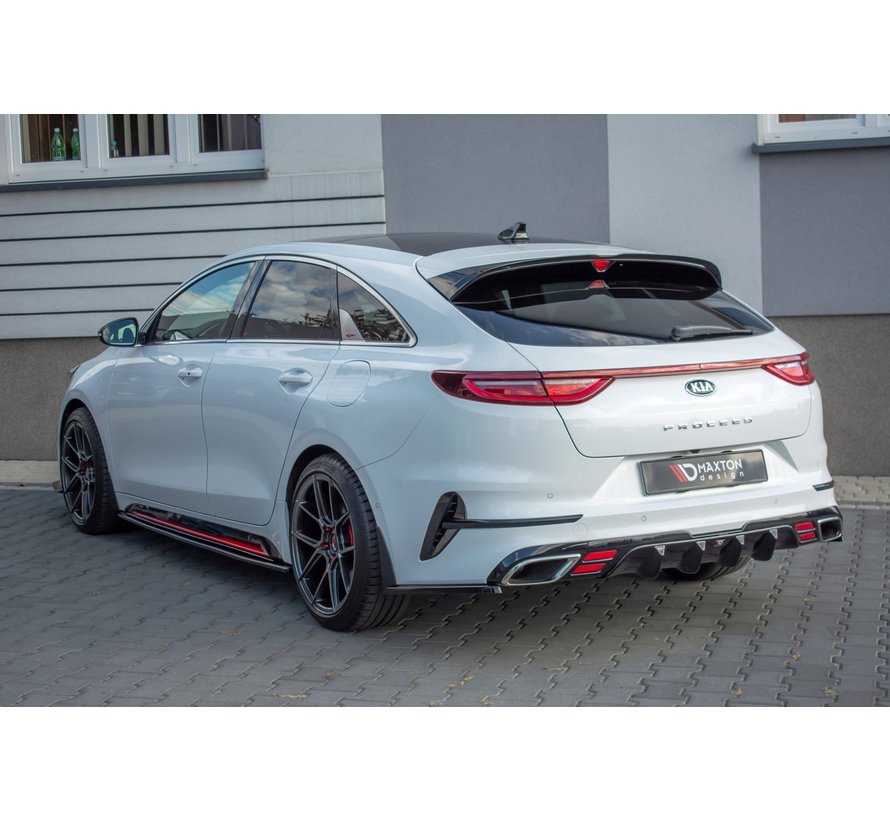 Maxton Design SIDE SKIRTS DIFFUSERS  Kia ProCeed GT Mk 3