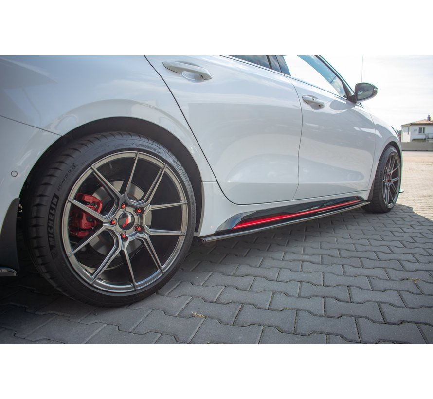 Maxton Design SIDE SKIRTS DIFFUSERS  Kia ProCeed GT Mk 3