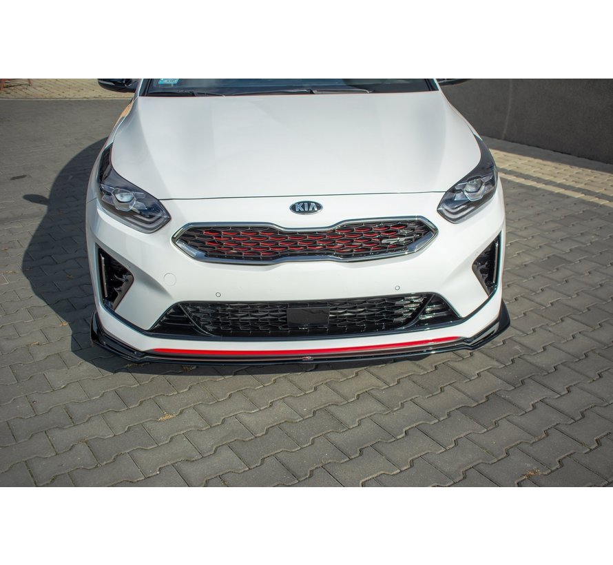 Maxton Design FRONT SPLITTER V.1 Kia ProCeed GT Mk 3