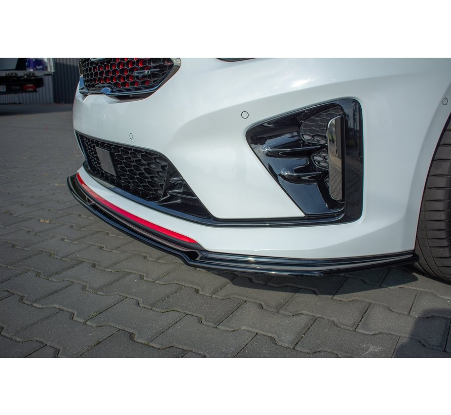 Maxton Design FRONT SPLITTER V.1 Kia ProCeed GT Mk 3