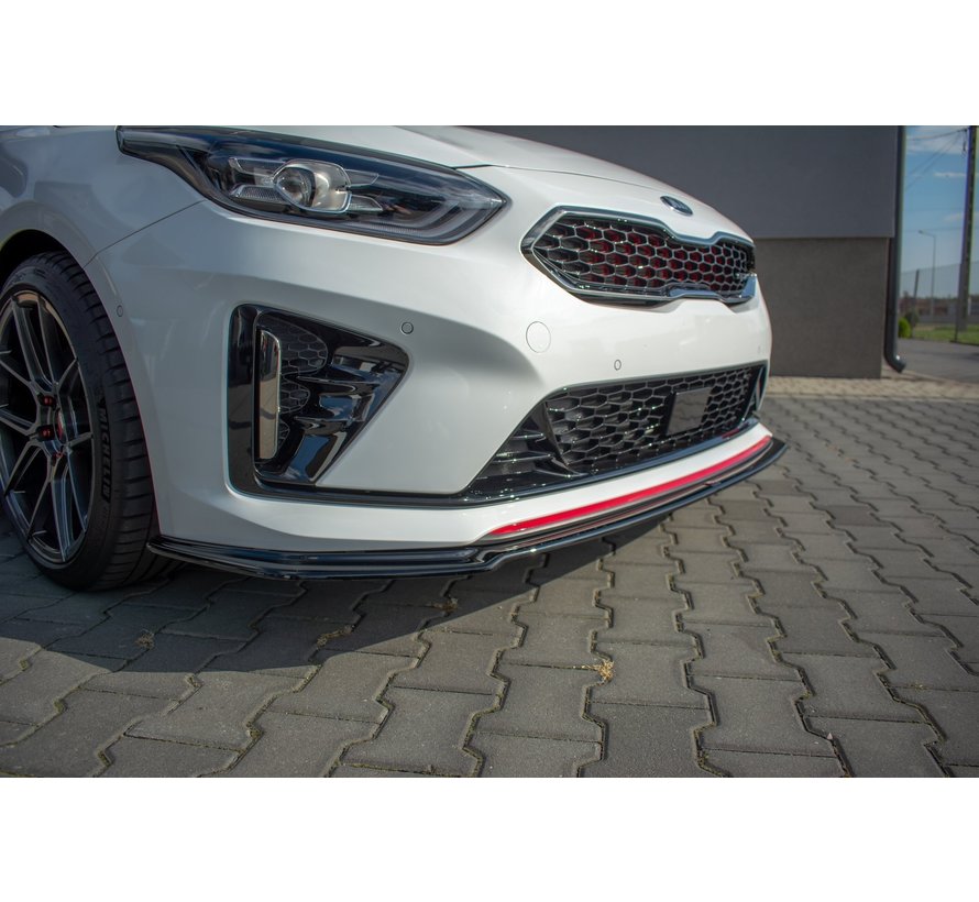 Maxton Design FRONT SPLITTER V.1 Kia ProCeed GT Mk 3