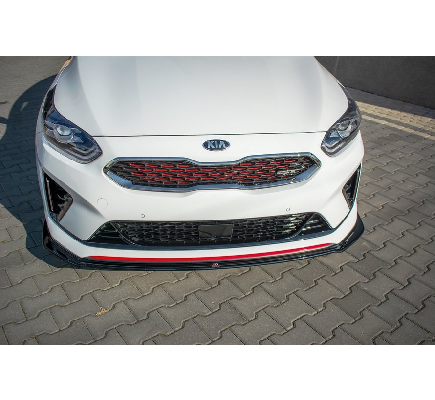 Maxton Design FRONT SPLITTER V.2 Kia ProCeed GT Mk 3