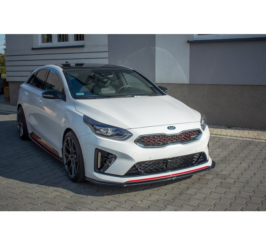 Maxton Design FRONT SPLITTER V.2 Kia ProCeed GT Mk 3