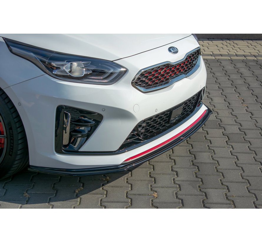 Maxton Design FRONT SPLITTER V.2 Kia ProCeed GT Mk 3