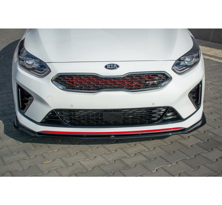 Maxton Design FRONT SPLITTER V.3 Kia ProCeed GT Mk 3