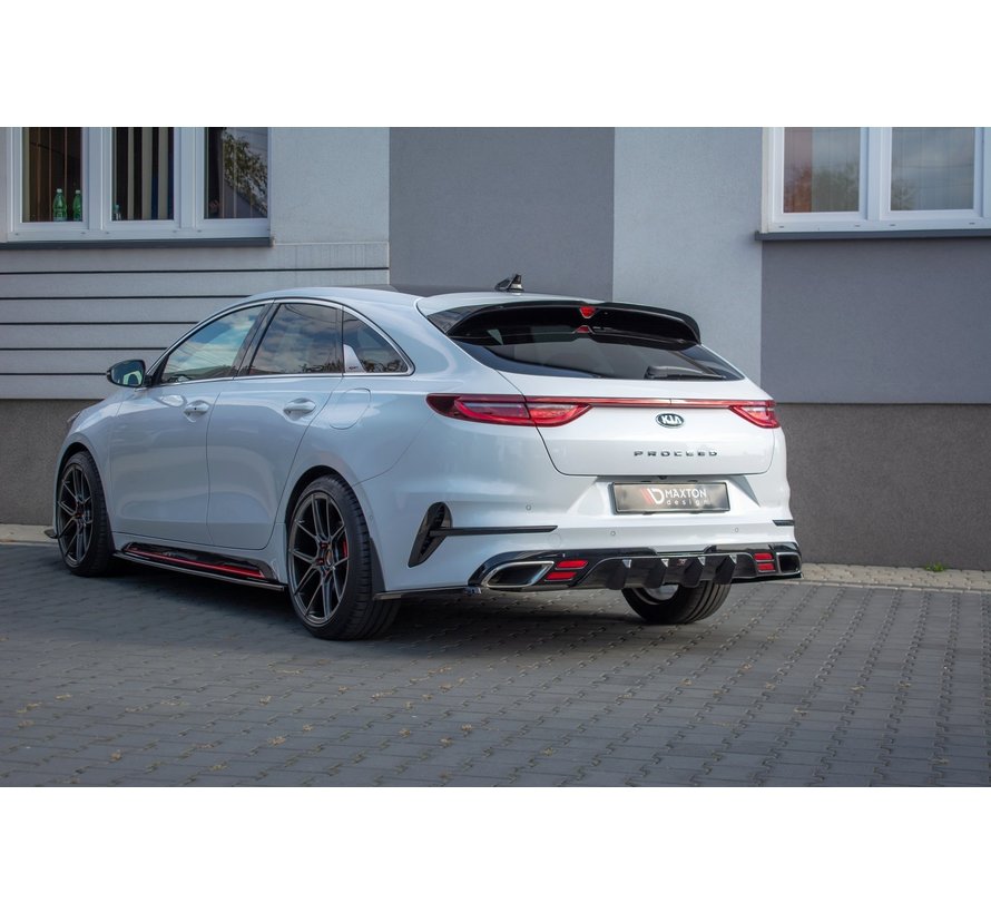 Maxton Design REAR DIFFUSER Kia ProCeed GT Mk 3