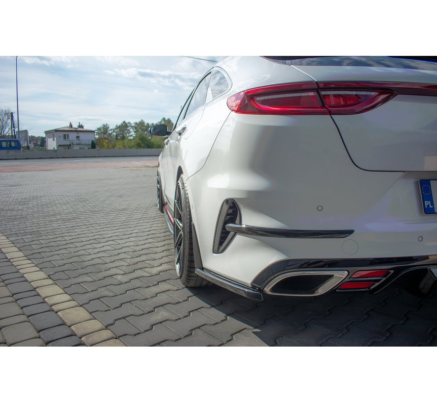 Maxton Design REAR SIDE SPLITTERS Kia ProCeed GT Mk 3